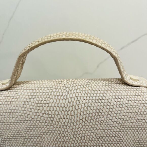 Zara Textured Cream Crossbody Bag - Picture 4 of 9